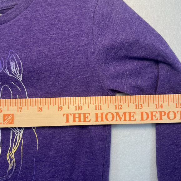 Carhartt Kids Long Sleeve Shirt Girls Toddler Size 4T Horse Purple - Picture 11 of 14